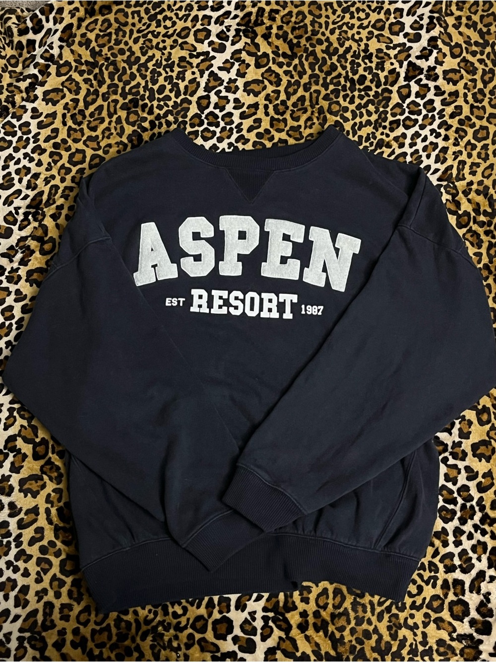 Aeropostale navy crewneck